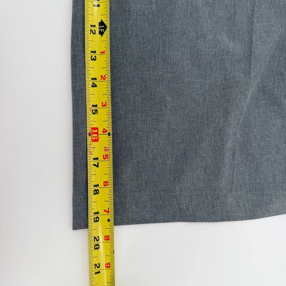 Callaway Mens Heather Gray Golf Shorts Stretch Performance Size 34‎